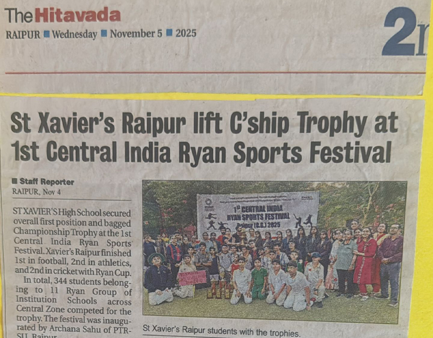 1st central India Ryan Sports Festival